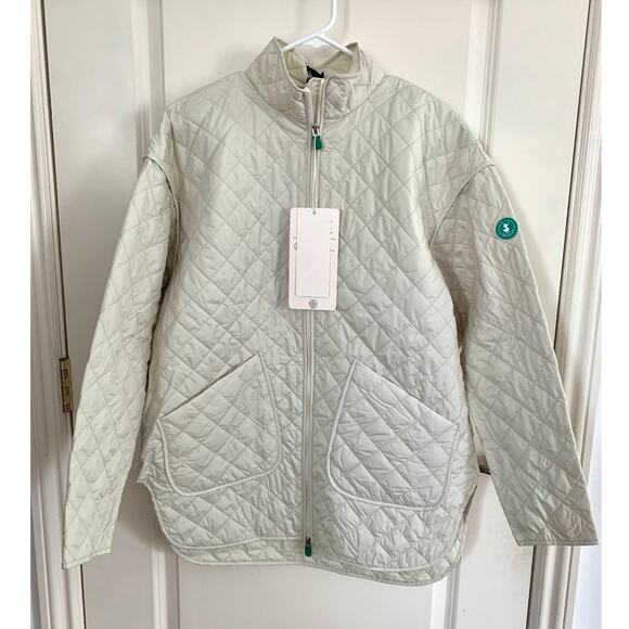 Save the Duck Talita Quilted Jacket in Banana Yellow - Picture 6 of 15